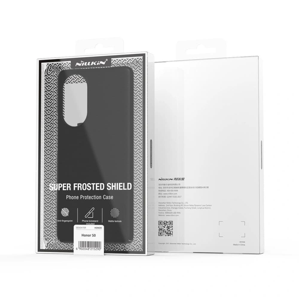 Case Nillkin Super Frosted Shield Honor 50 schwarz - 5