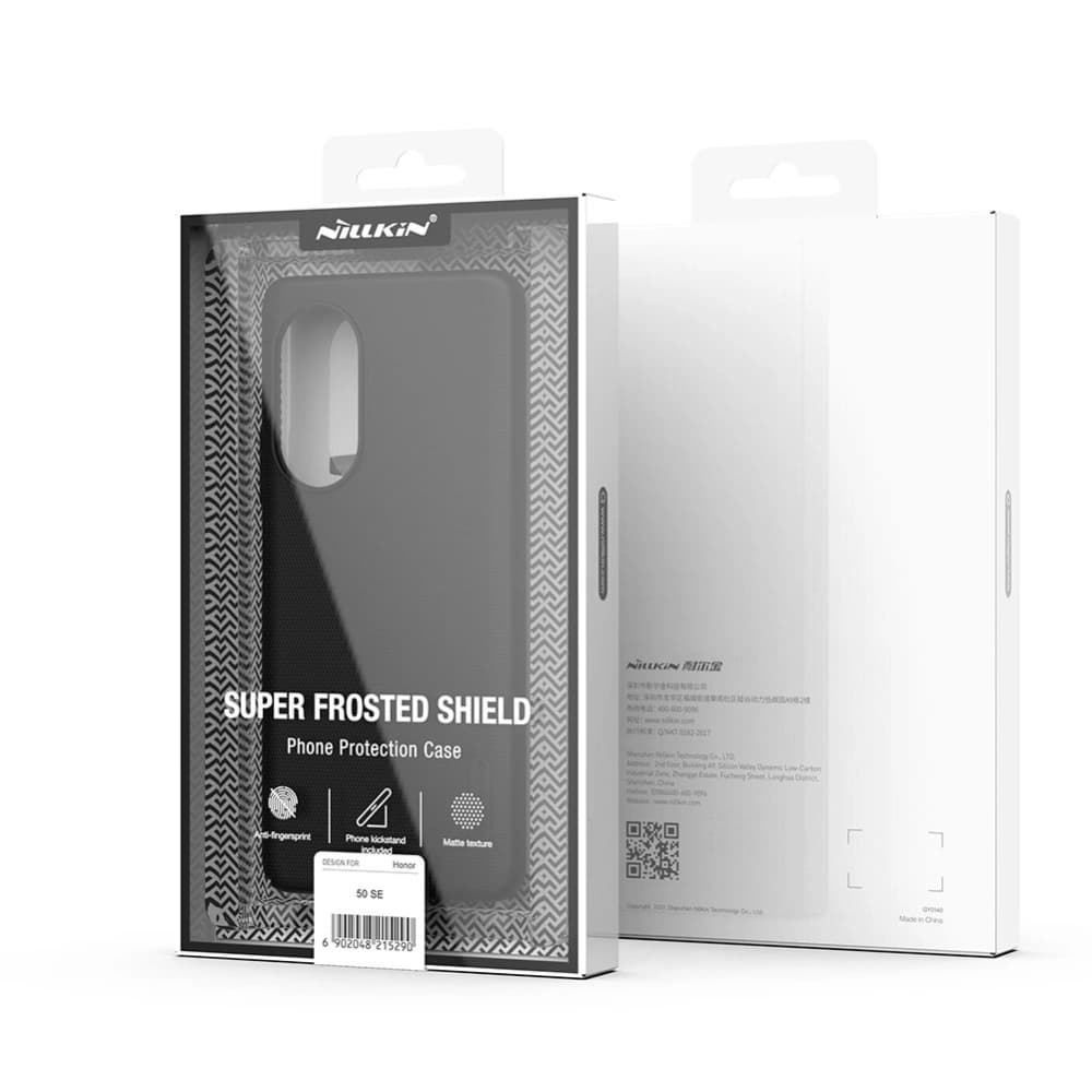 Case Nillkin Super Frosted Shield Honor 50 SE schwarz - 5
