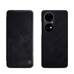 Case Nillkin Qin Huawei P50 Pro schwarz