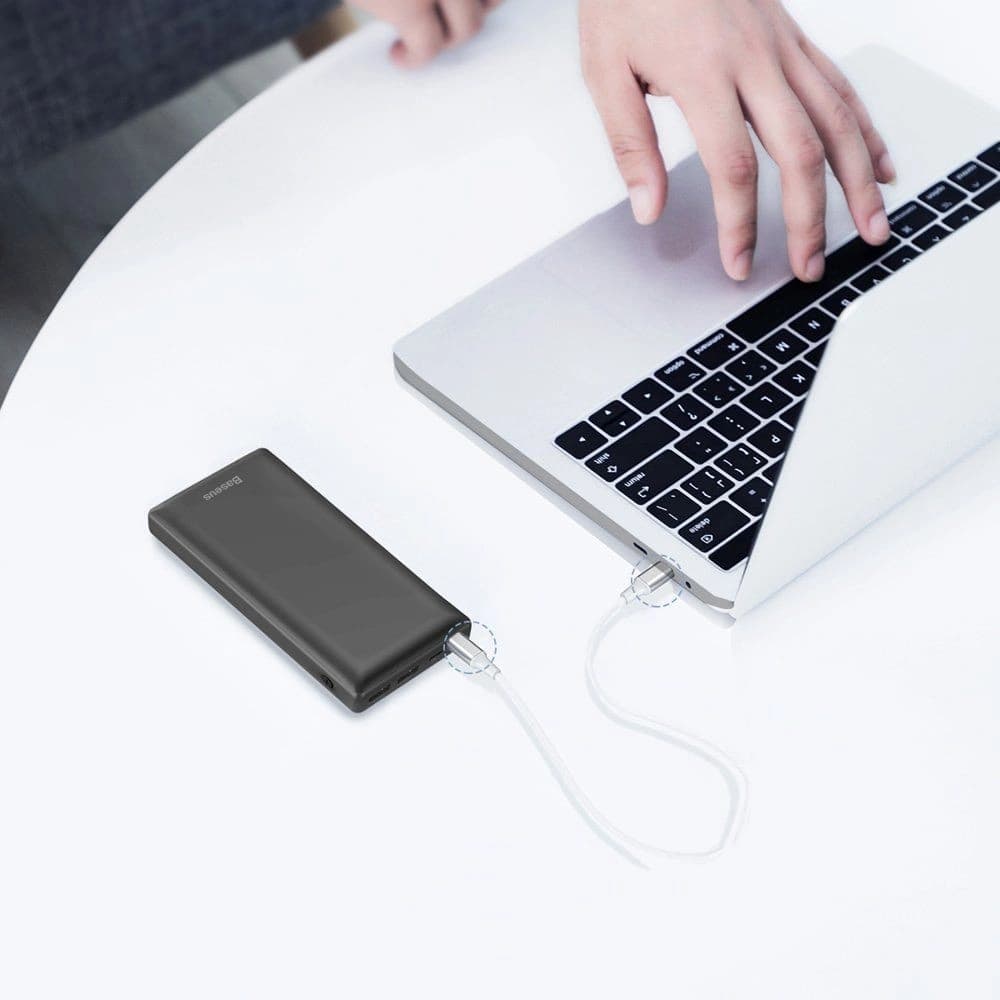 Powerbank Baseus Mini JA 30000mAh 2x USB 3A (negru) - 8