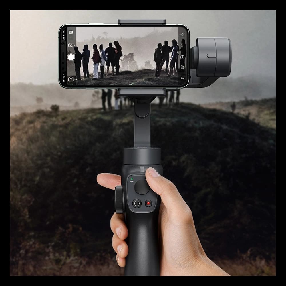 Gimbal 3 osý Baseus šedý - 9