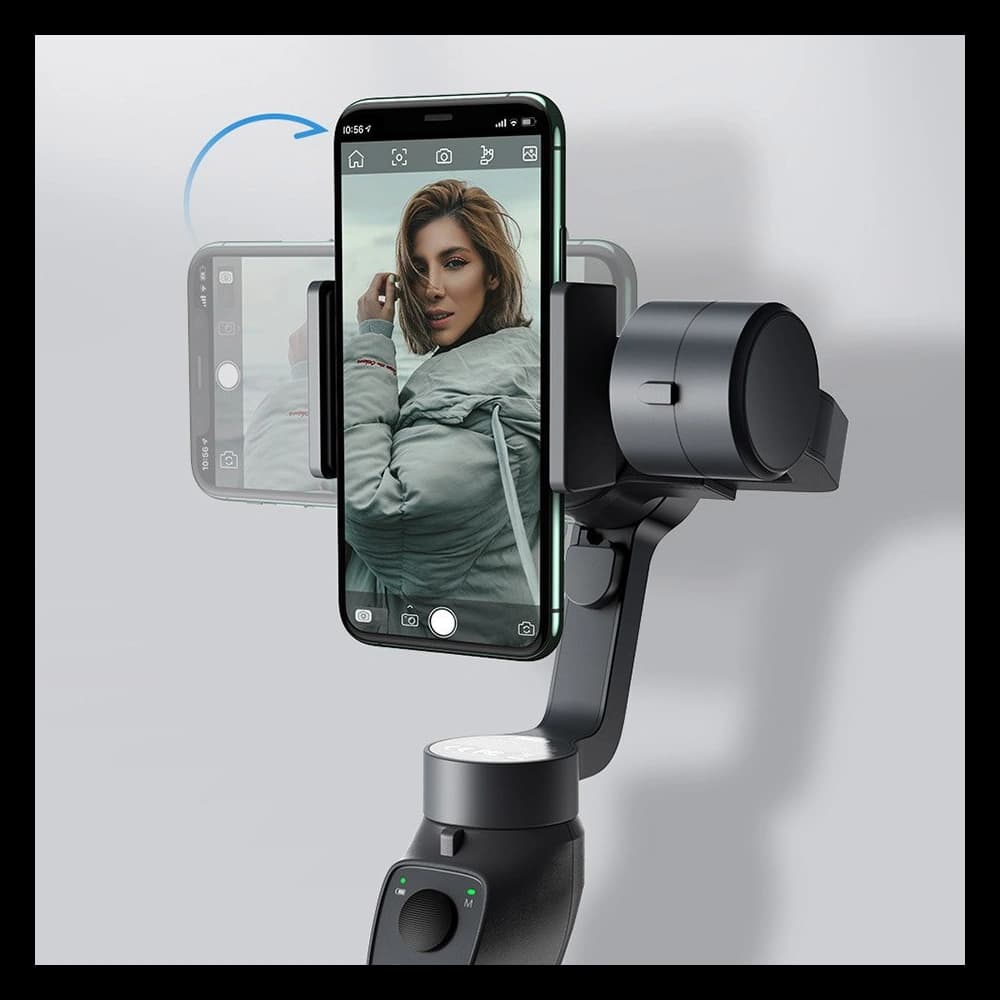 Gimbal 3 osý Baseus šedý - 12