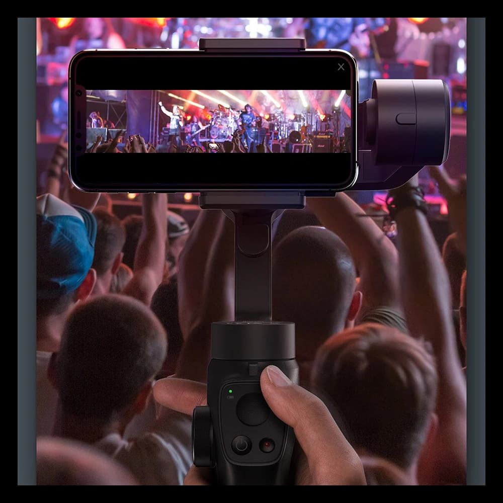 Gimbal 3 osý Baseus šedý - 14