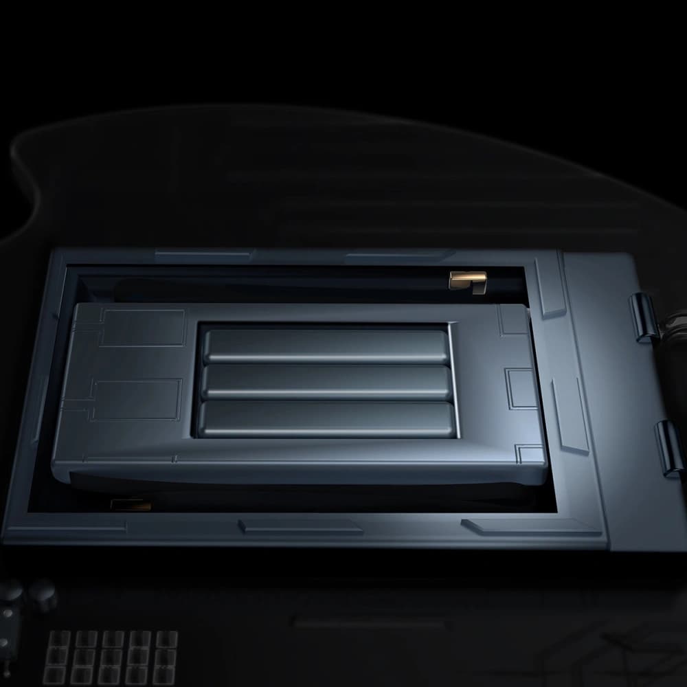 Auto-Lufterfrischer Baseus + 2 Nachfüllungen (Freesie + Glocke) + 1m schwarzes USB-C-Kabel - 7