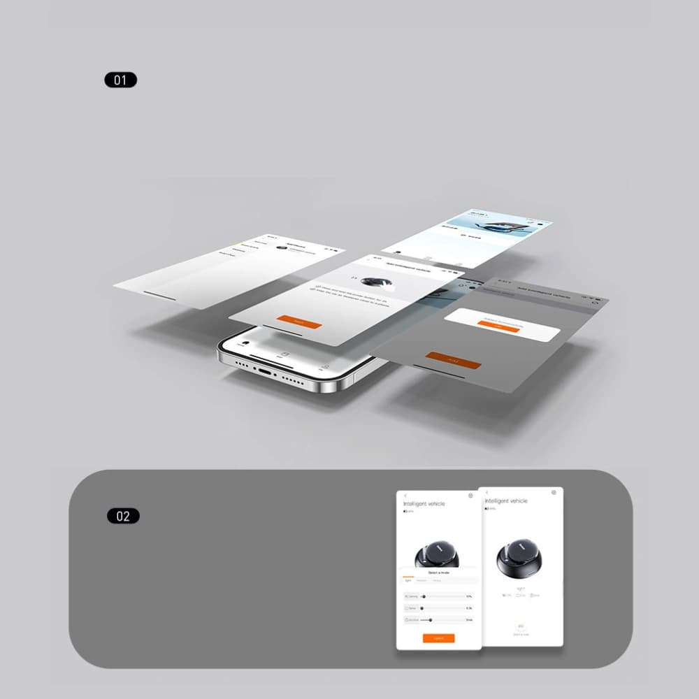 Auto-Lufterfrischer Baseus + 2 Nachfüllungen (Freesie + Glocke) + 1m schwarzes USB-C-Kabel - 21