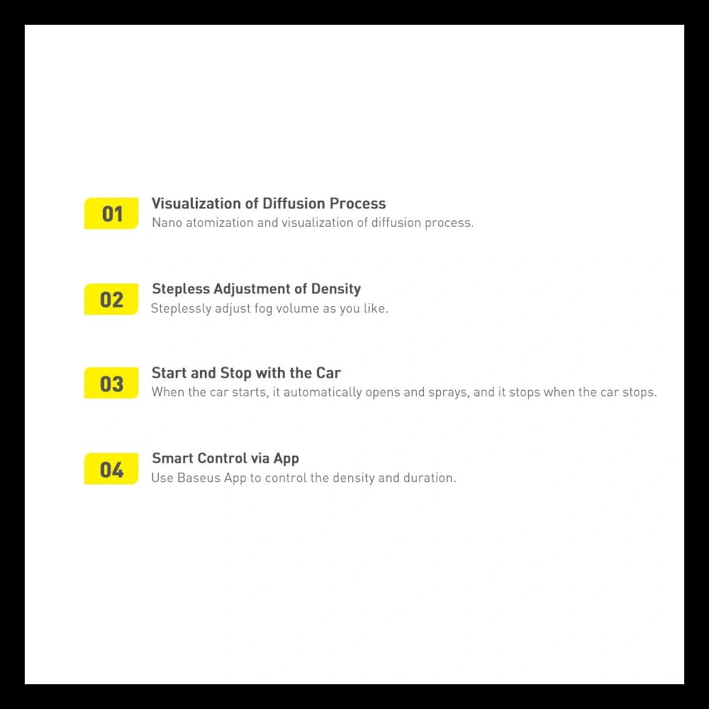 Auto-Lufterfrischer Baseus + 2 Nachfüllungen (Freesie + Glocke) + 1m schwarzes USB-C-Kabel - 24