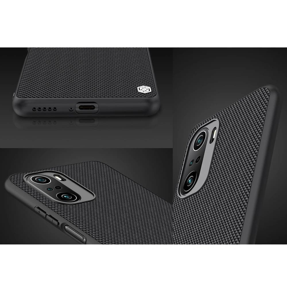 Etui Nillkin Textured Xiaomi Redmi K40/K40 Pro/K40 Pro+/Poco F3/Mi 11i černé - 11