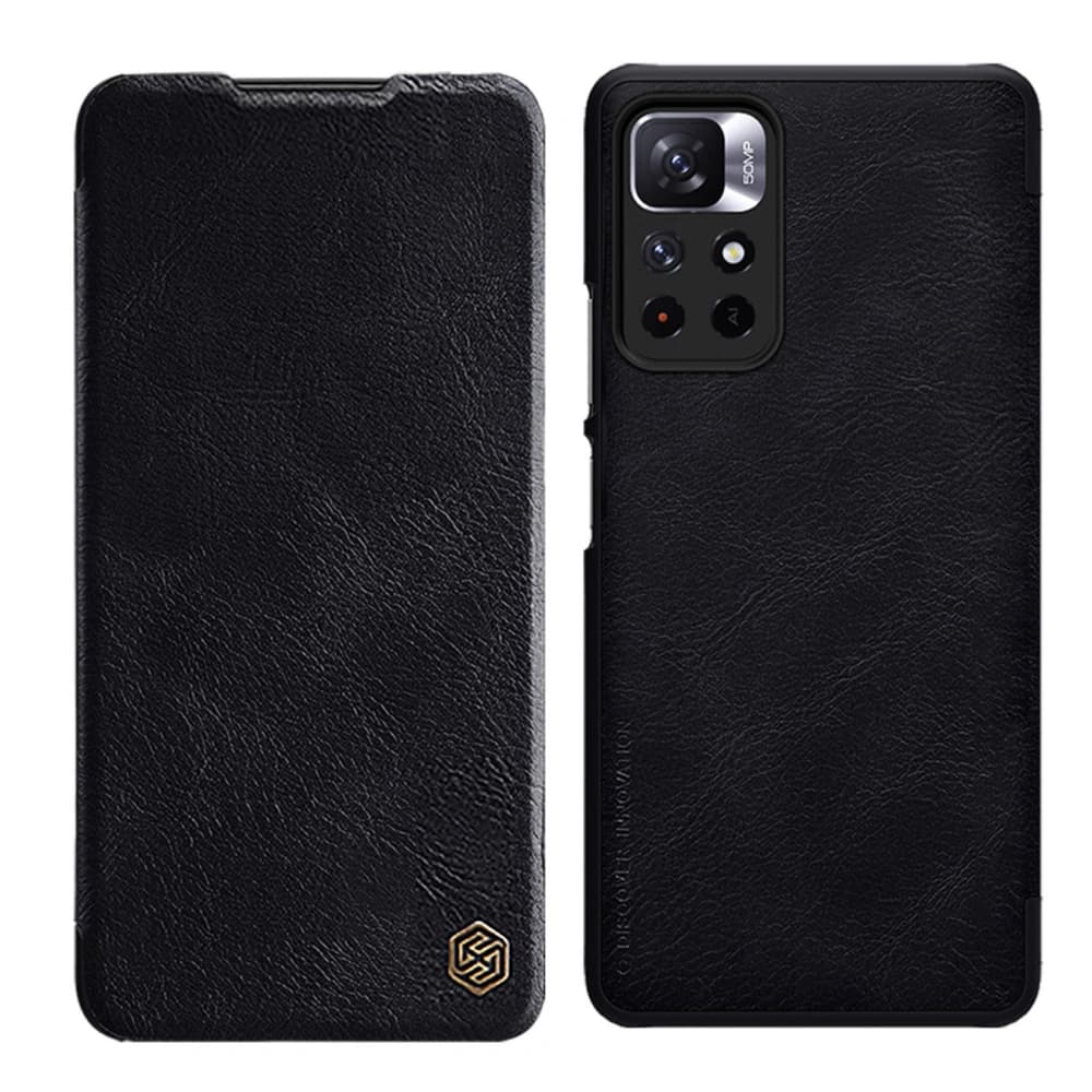Etui Nillkin Qin Xiaomi Redmi Note 11T 5G/Poco M4 Pro 5G černé - 1