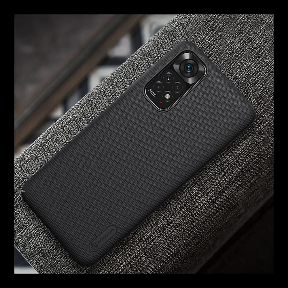 Etui Nillkin Super Frosted Shield Xiaomi Redmi Note 11S 5G/11T 5G/Poco M4 Pro 5G fekete - 9