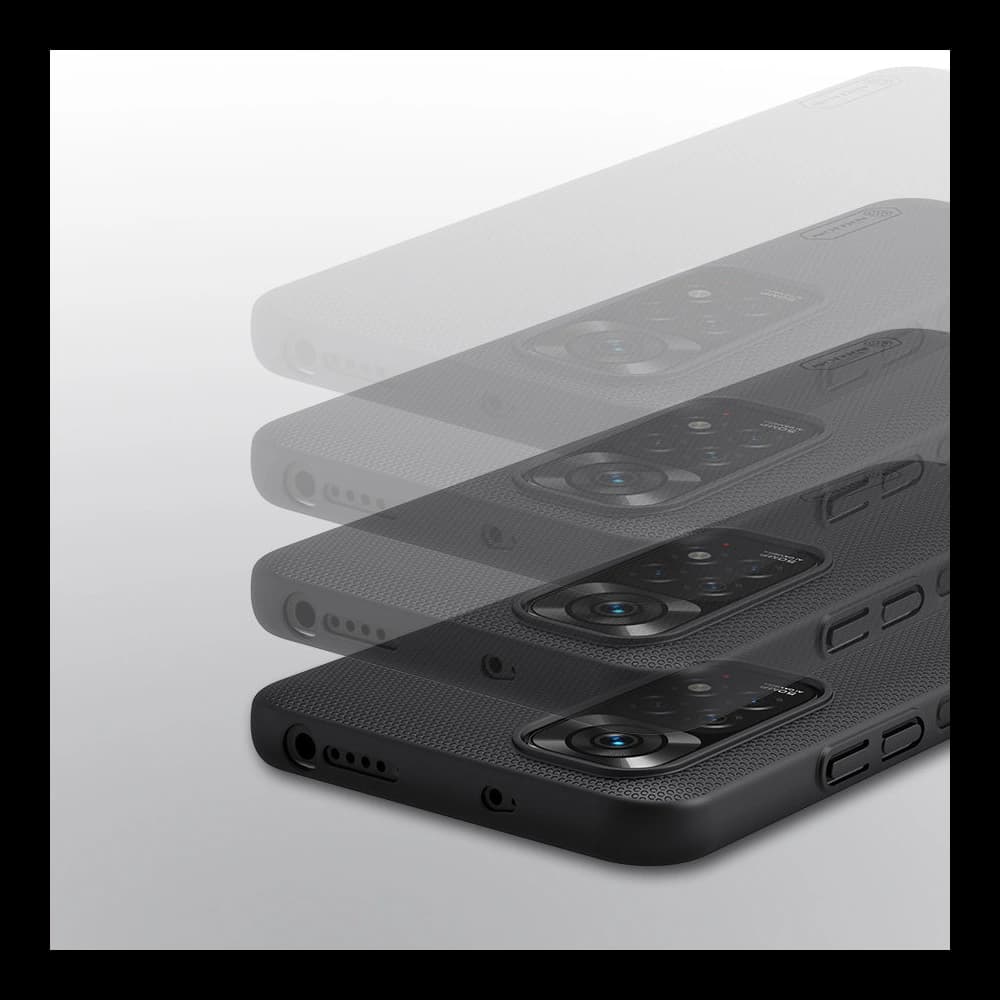 Etui Nillkin Super Frosted Shield Xiaomi Redmi Note 11S 5G/11T 5G/Poco M4 Pro 5G fekete - 12