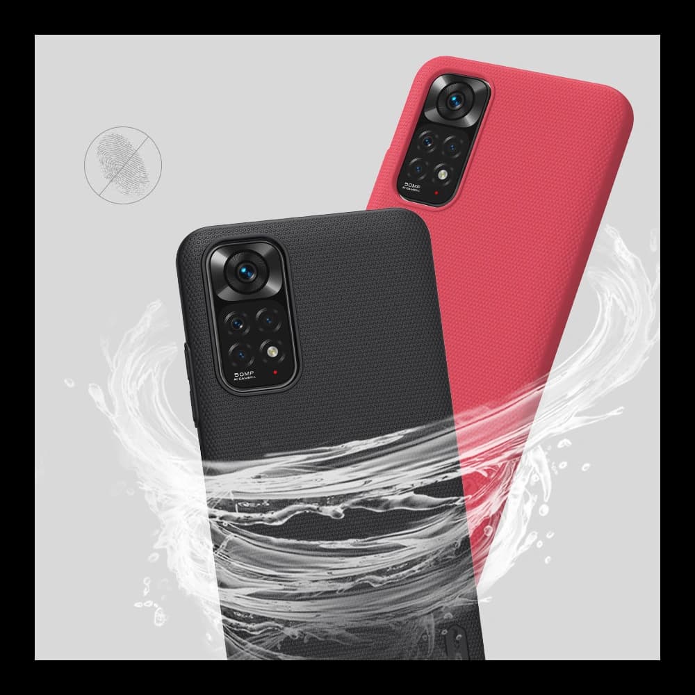 Etui Nillkin Super Frosted Shield Xiaomi Redmi Note 11S 5G/11T 5G/Poco M4 Pro 5G fekete - 13