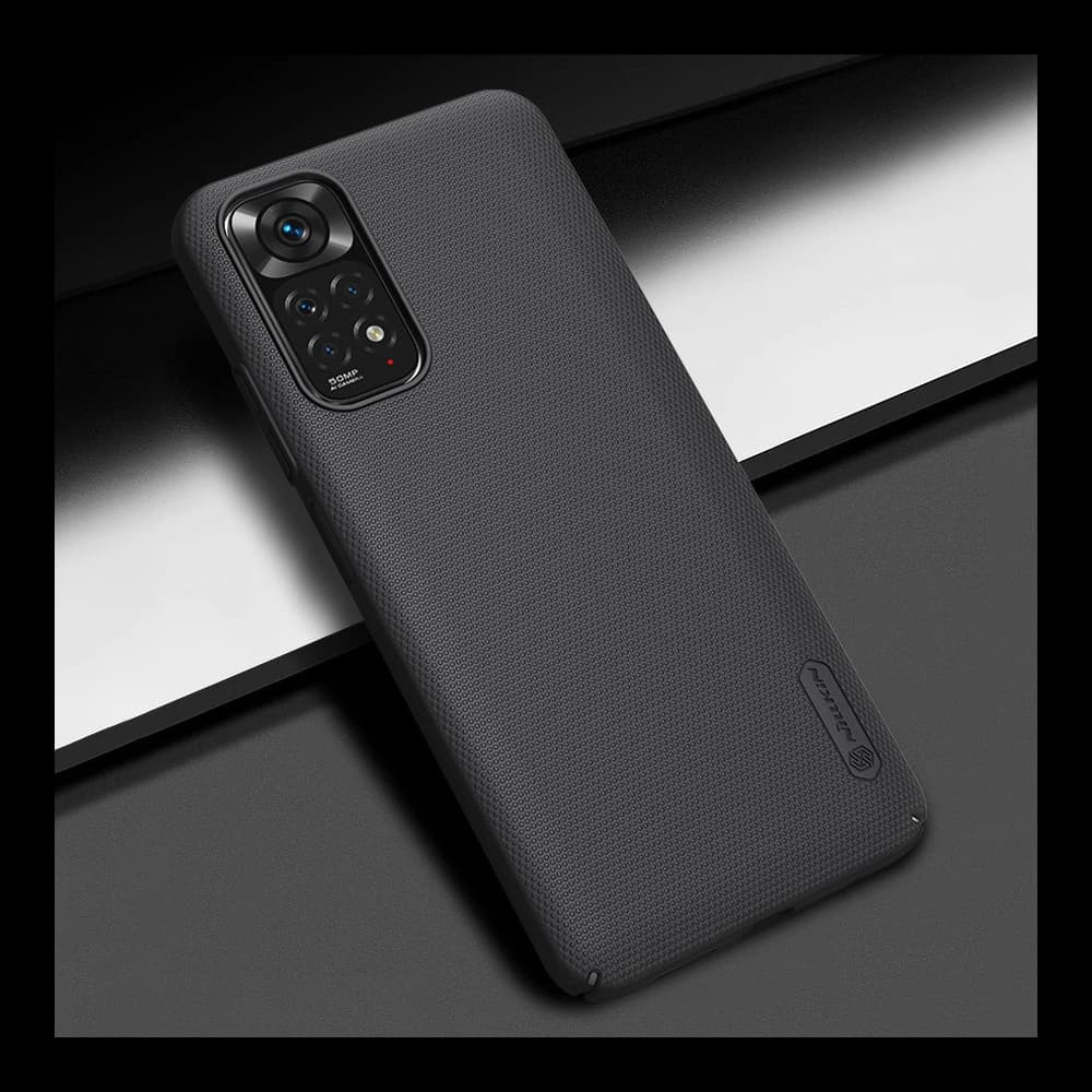 Etui Nillkin Super Frosted Shield Xiaomi Redmi Note 11S 5G/11T 5G/Poco M4 Pro 5G fekete - 19
