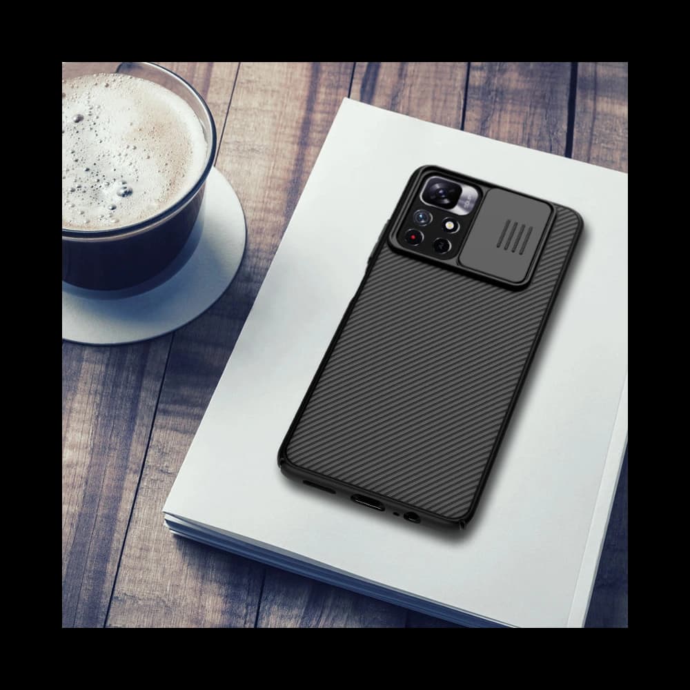 Etui Nillkin CamShield Xiaomi Redmi Note 11S 5G/11T 5G/Poco M4 Pro 5G kék - 14