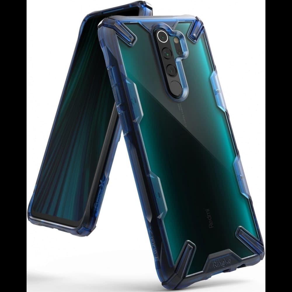 Case Ringke Fusion-X Redmi Note 8 Pro Space Blue - 1