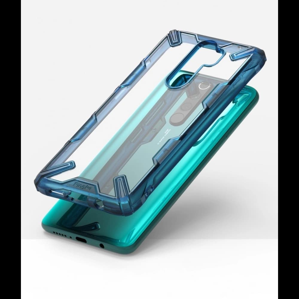 Case Ringke Fusion-X Redmi Note 8 Pro Space Blue - 3