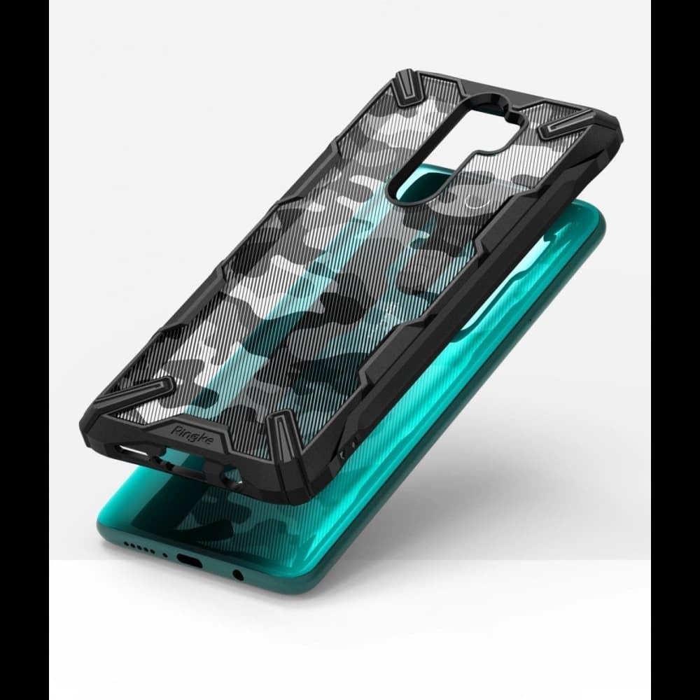 Ringke Fusion-X Design Redmi Note 8 Pro Camo Black - 3