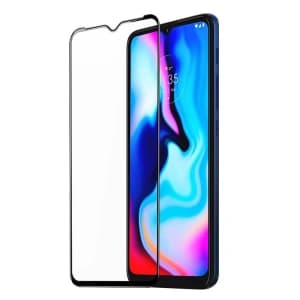Dux Ducis 9D gehärtetes Glas für Motorola Moto G9 Play/Moto E7 Plus schwarz (case friendly)