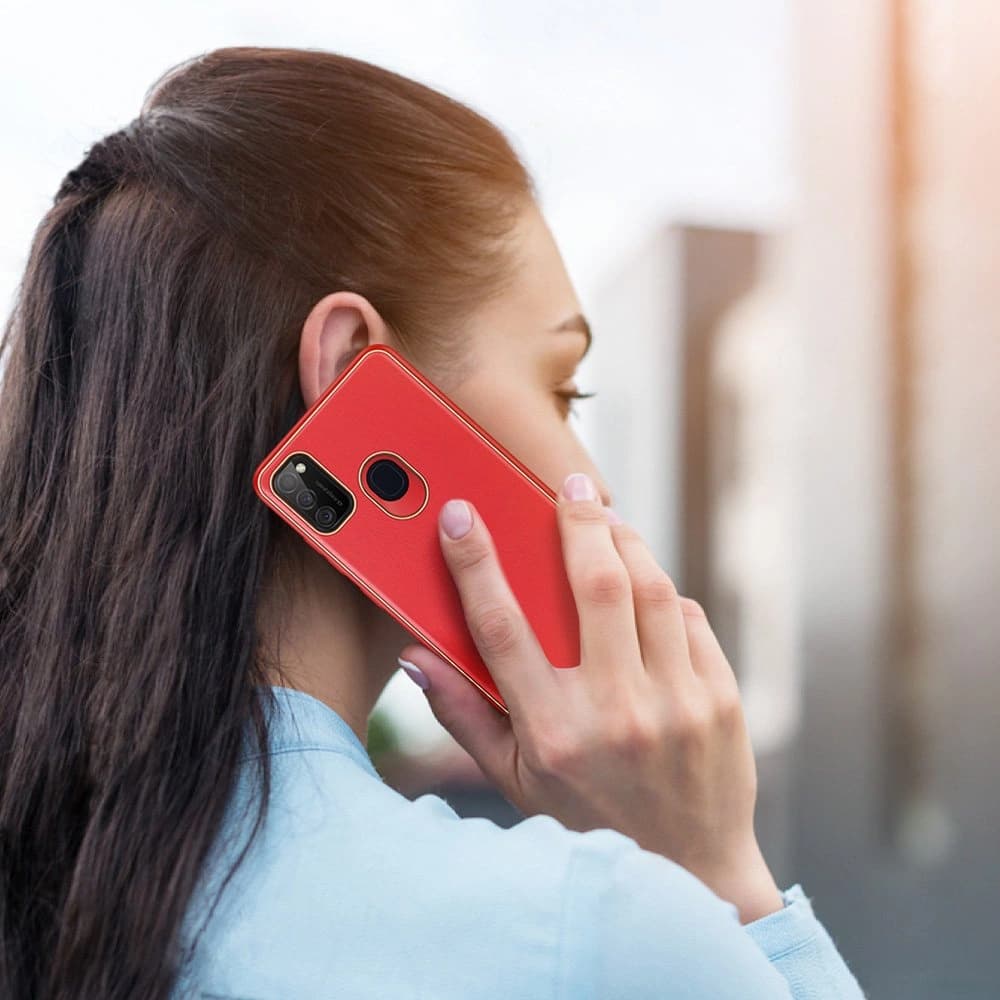 Case Dux Ducis Yolo Samsung Galaxy M30s rot - 12