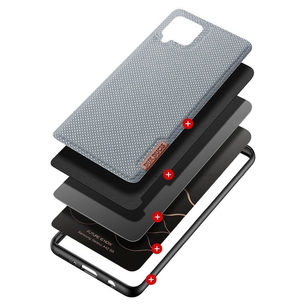 Dux Ducis Fino Samsung Galaxy A42 5G gray - 2