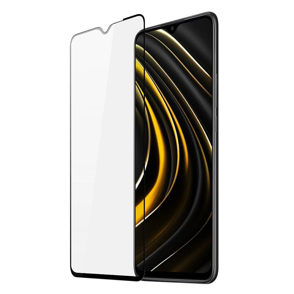 Gehärtetes Glas Dux Ducis 9D Tempered Glass Xiaomi Poco M3 schwarz (case friendly) - 1