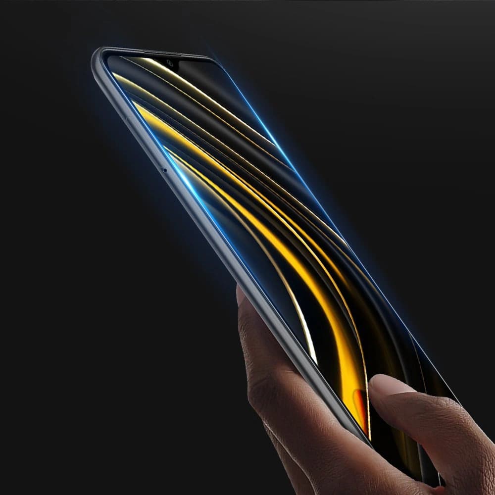 Gehärtetes Glas Dux Ducis 9D Tempered Glass Xiaomi Poco M3 schwarz (case friendly) - 7