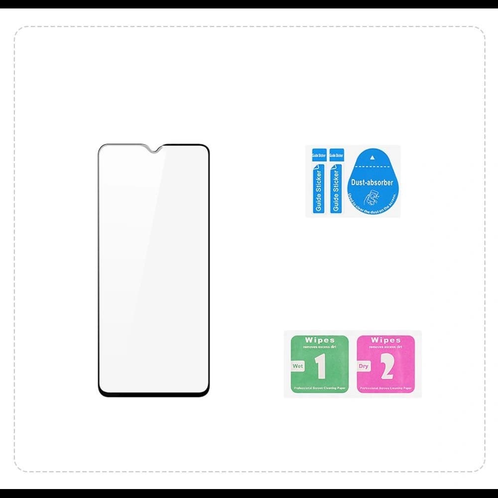 Gehärtetes Glas Dux Ducis 9D Tempered Glass Xiaomi Poco M3 schwarz (case friendly) - 10