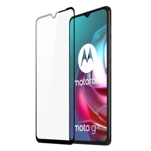 Sticlă călită Dux Ducis 9D Sticlă Temperată Motorola Moto G10/G20/G30 neagră (compatibilă cu husele)