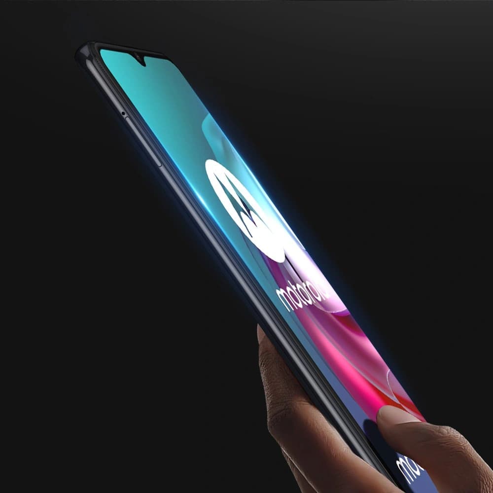 Sticlă călită Dux Ducis 9D Sticlă Temperată Motorola Moto G10/G20/G30 neagră (compatibilă cu husele) - 7