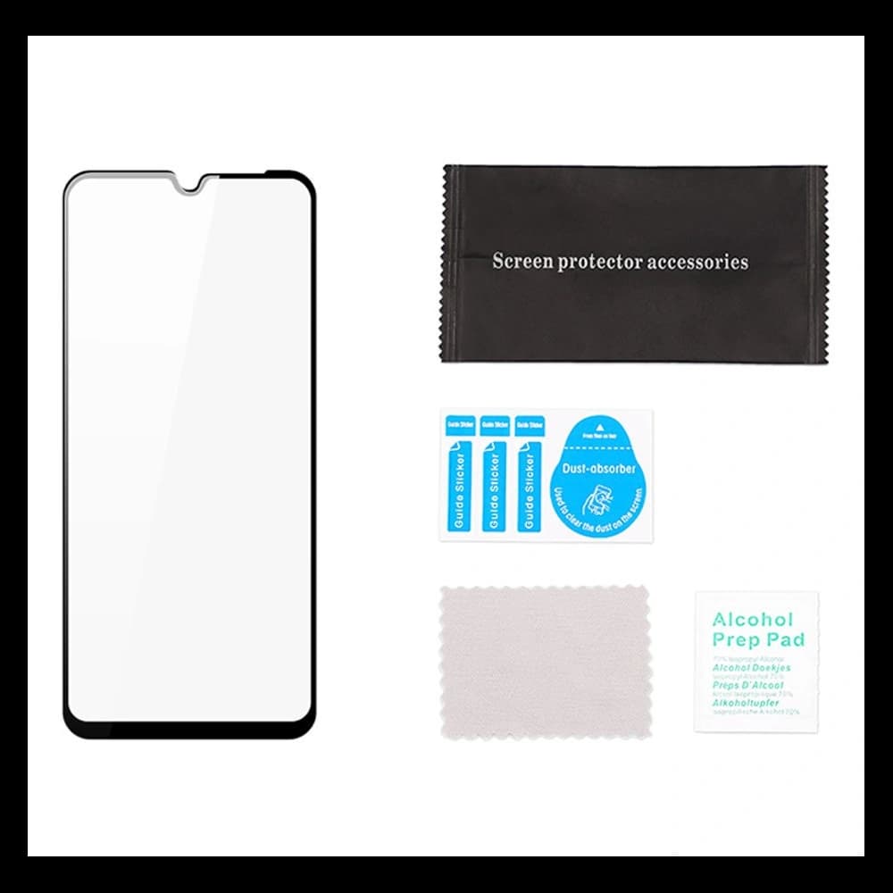 Sticlă călită Dux Ducis 9D Sticlă Temperată Motorola Moto G10/G20/G30 neagră (compatibilă cu husele) - 11