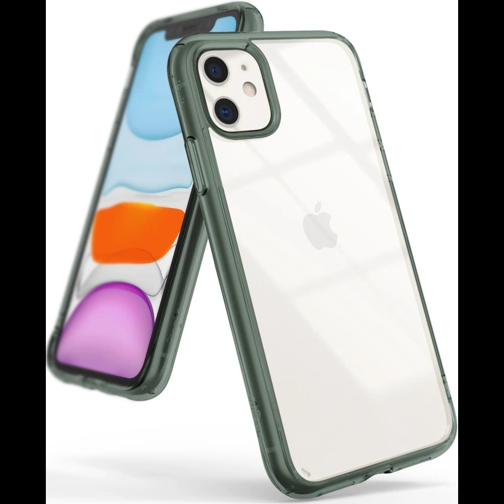 Ringke Fusion Apple iPhone 11 Pine Green - 1
