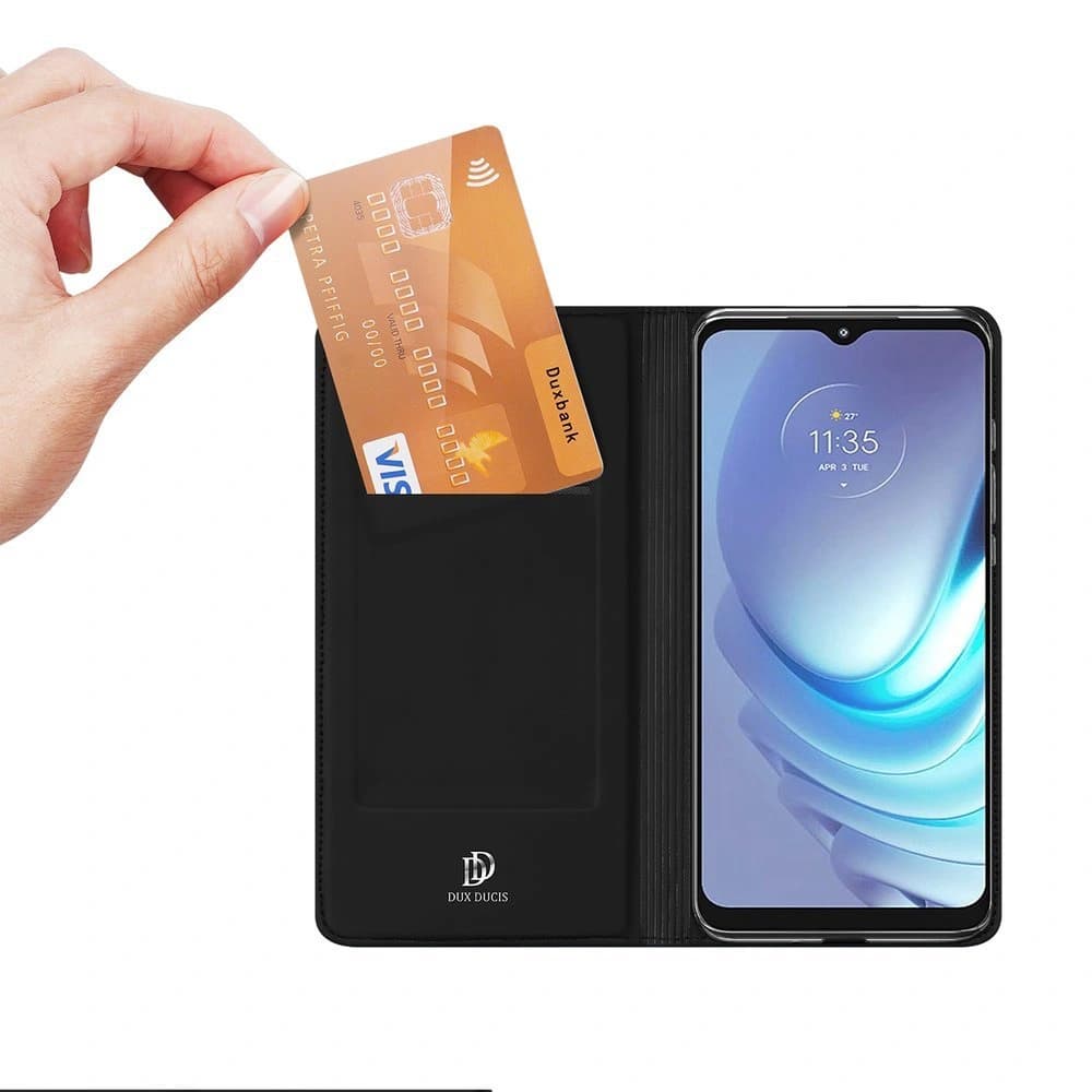 Dux Ducis Skin Pro Motorola Moto G50 fekete tok - 10