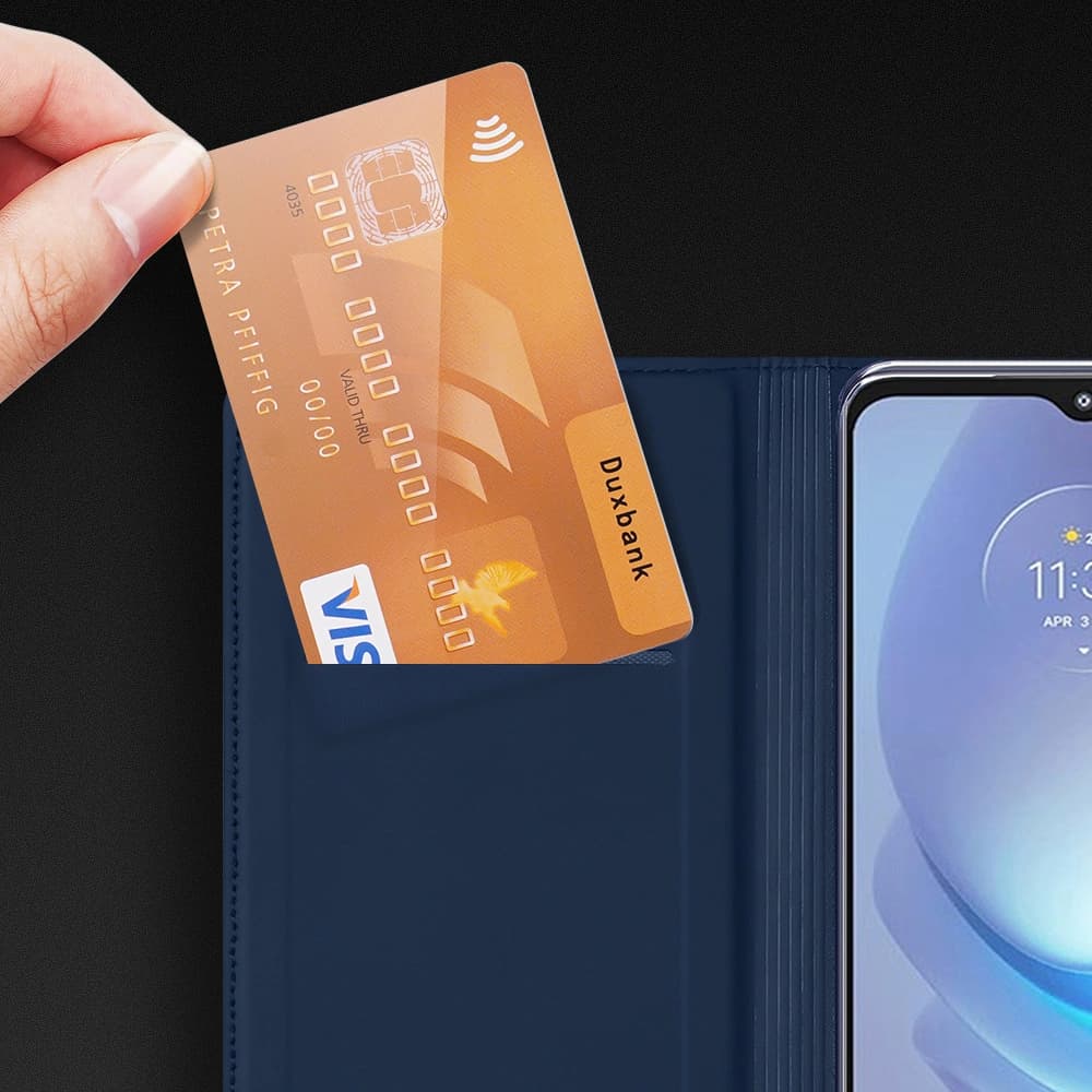 Dux Ducis Skin Pro Motorola Moto G50 fekete tok - 13