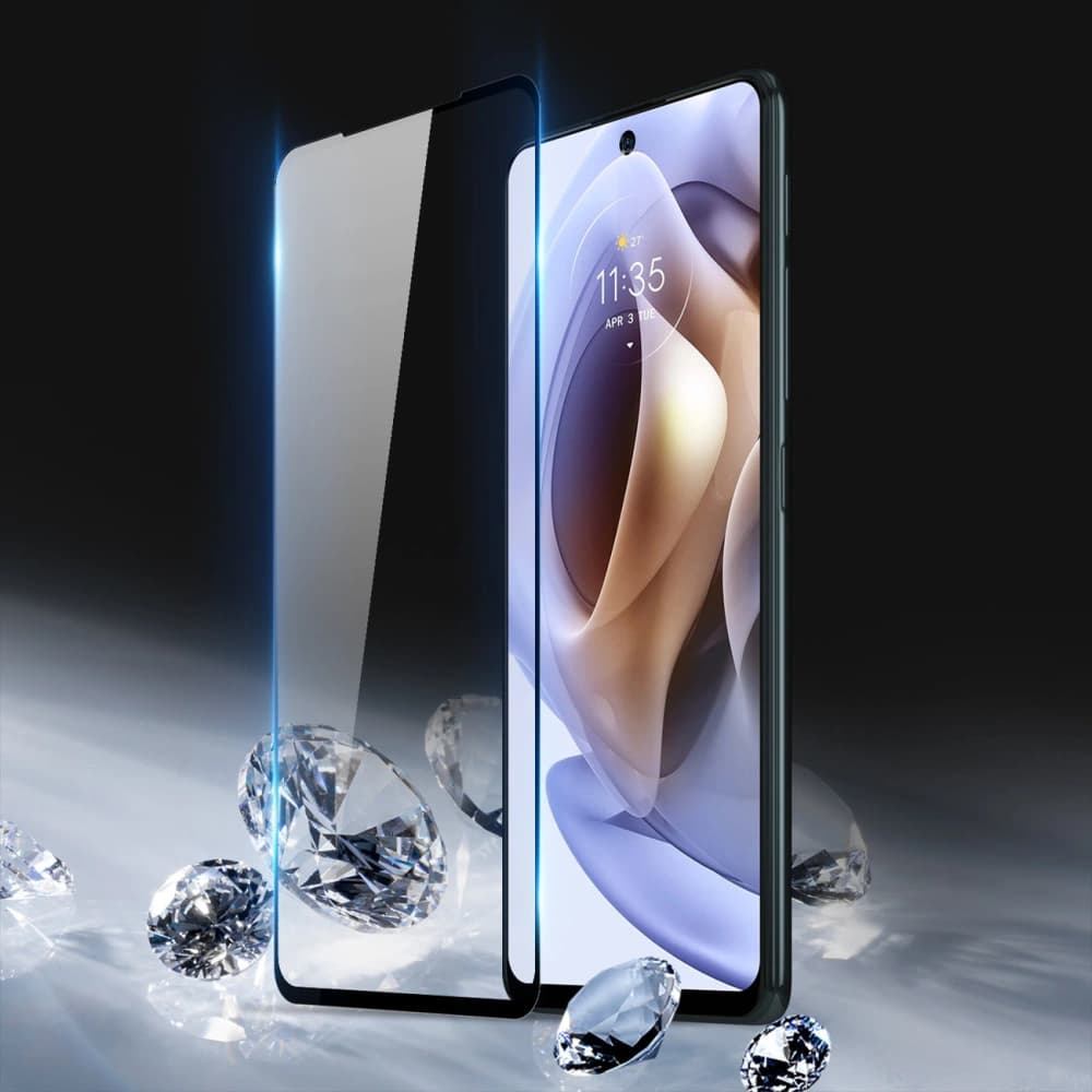 Sklo tvrzené Dux Ducis 9D Tempered Glass Motorola Moto G41/G31 černé (case friendly) - 3