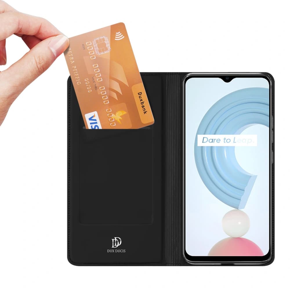 Case Dux Ducis Skin Pro für Realme C25Y/C21Y schwarz - 2