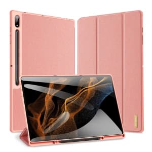Case Dux Ducis Domo Samsung Galaxy Tab S8 Ultra rosa