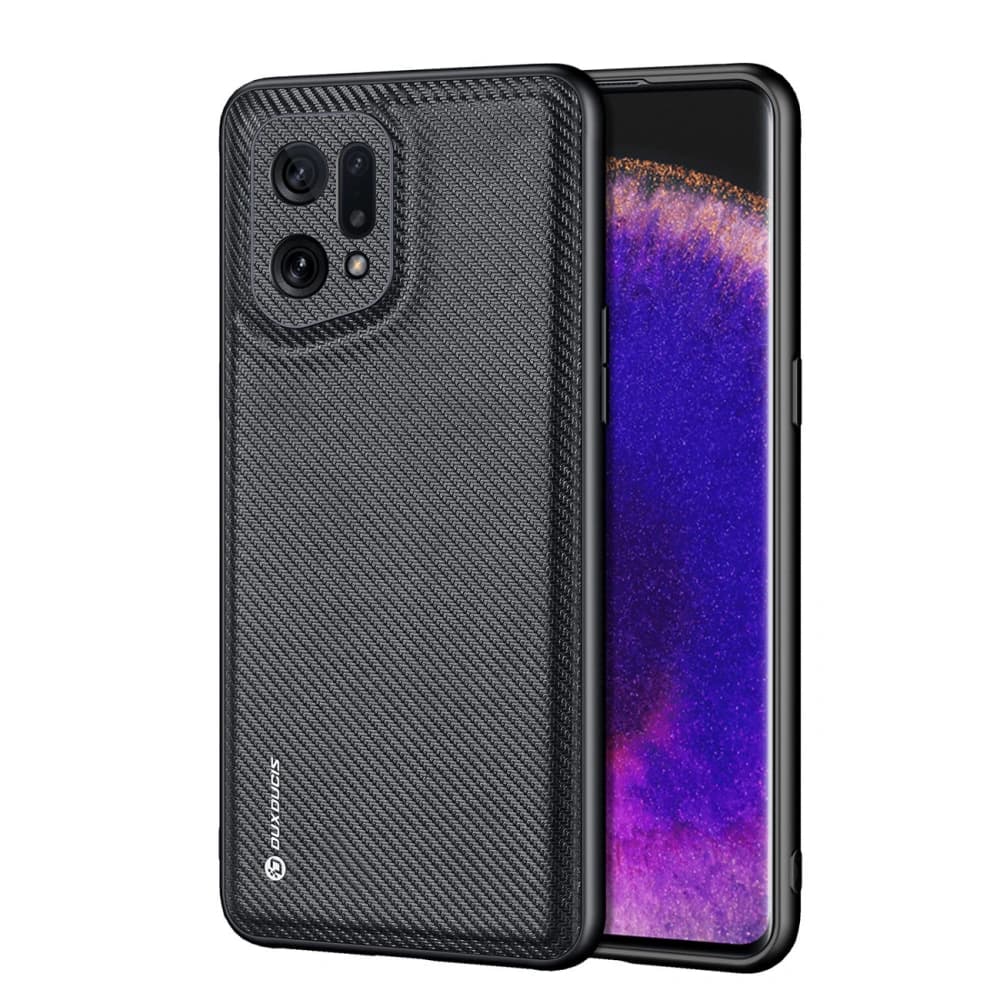 Dux Ducis Fino Case für Oppo Find X5 schwarz - 1