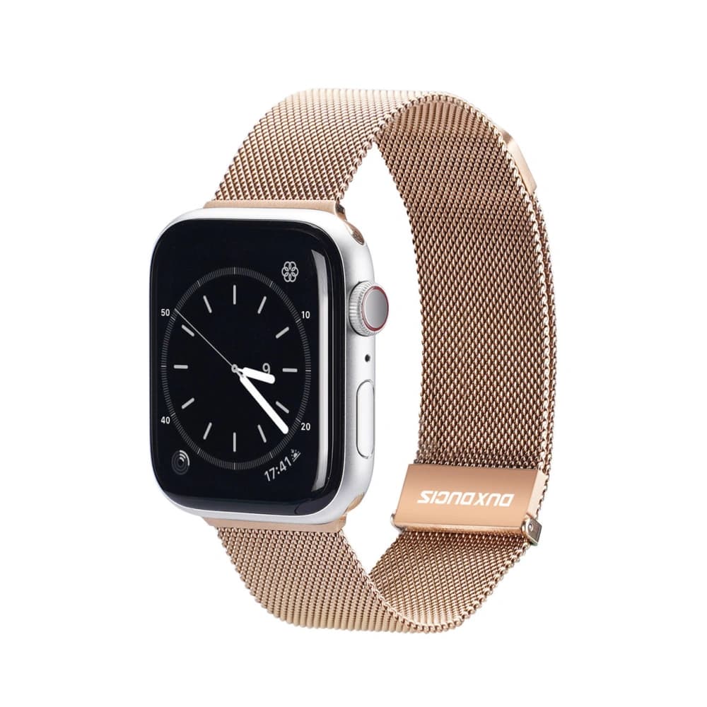 Dux Ducis Magnetic Strap Apple Watch 4/5/6/7/SE/8/9/Ultra 44/45/49mm gold (Milanese Version) - 1