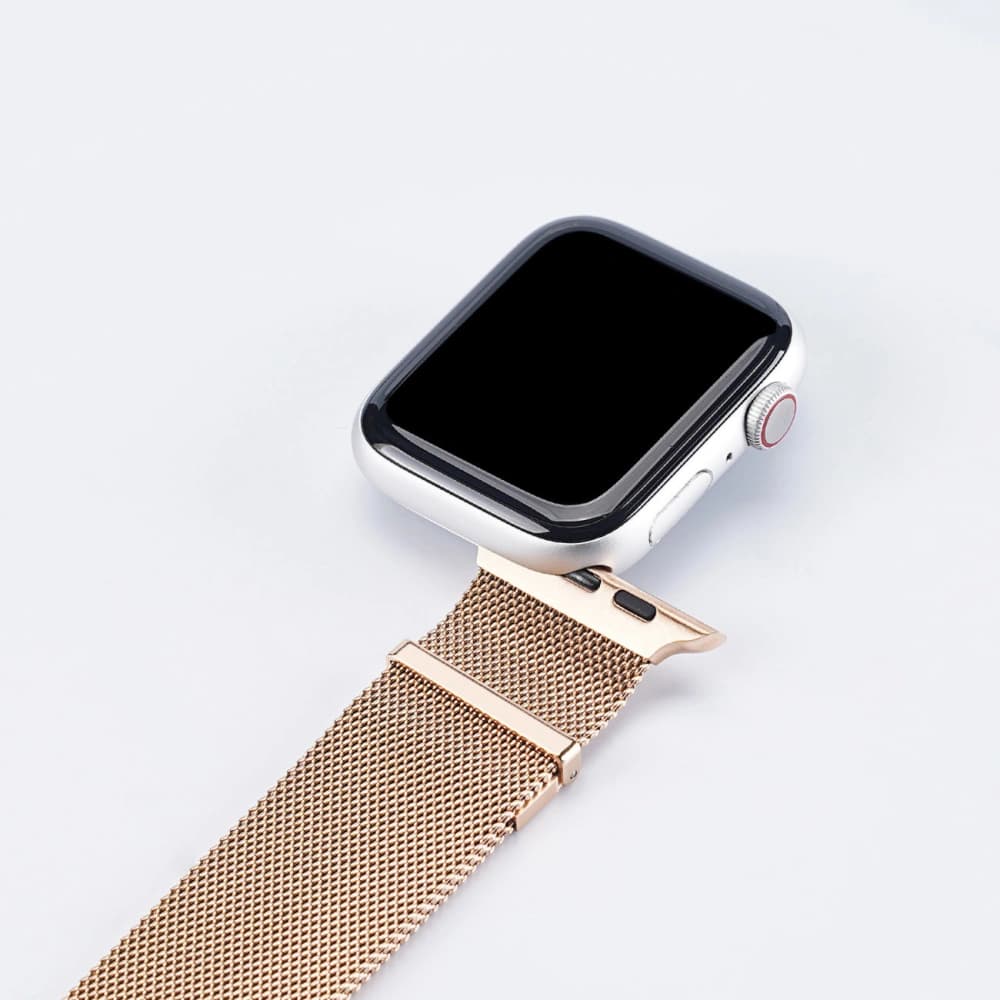 Dux Ducis Magnetic Strap Apple Watch 4/5/6/7/SE/8/9/Ultra 44/45/49mm gold (Milanese Version) - 3