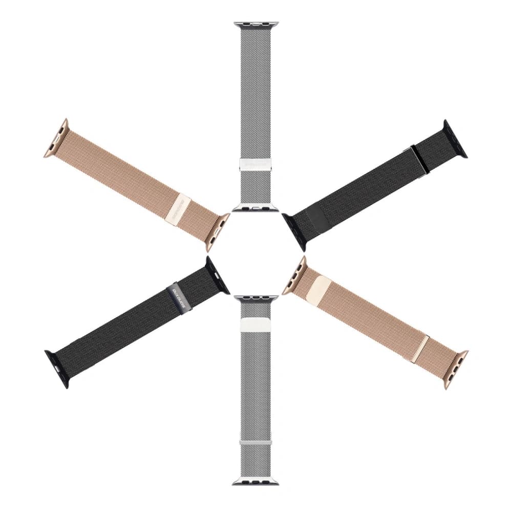 Dux Ducis Magnetic Strap Apple Watch 4/5/6/7/SE/8/9/Ultra 44/45/49mm gold (Milanese Version) - 4