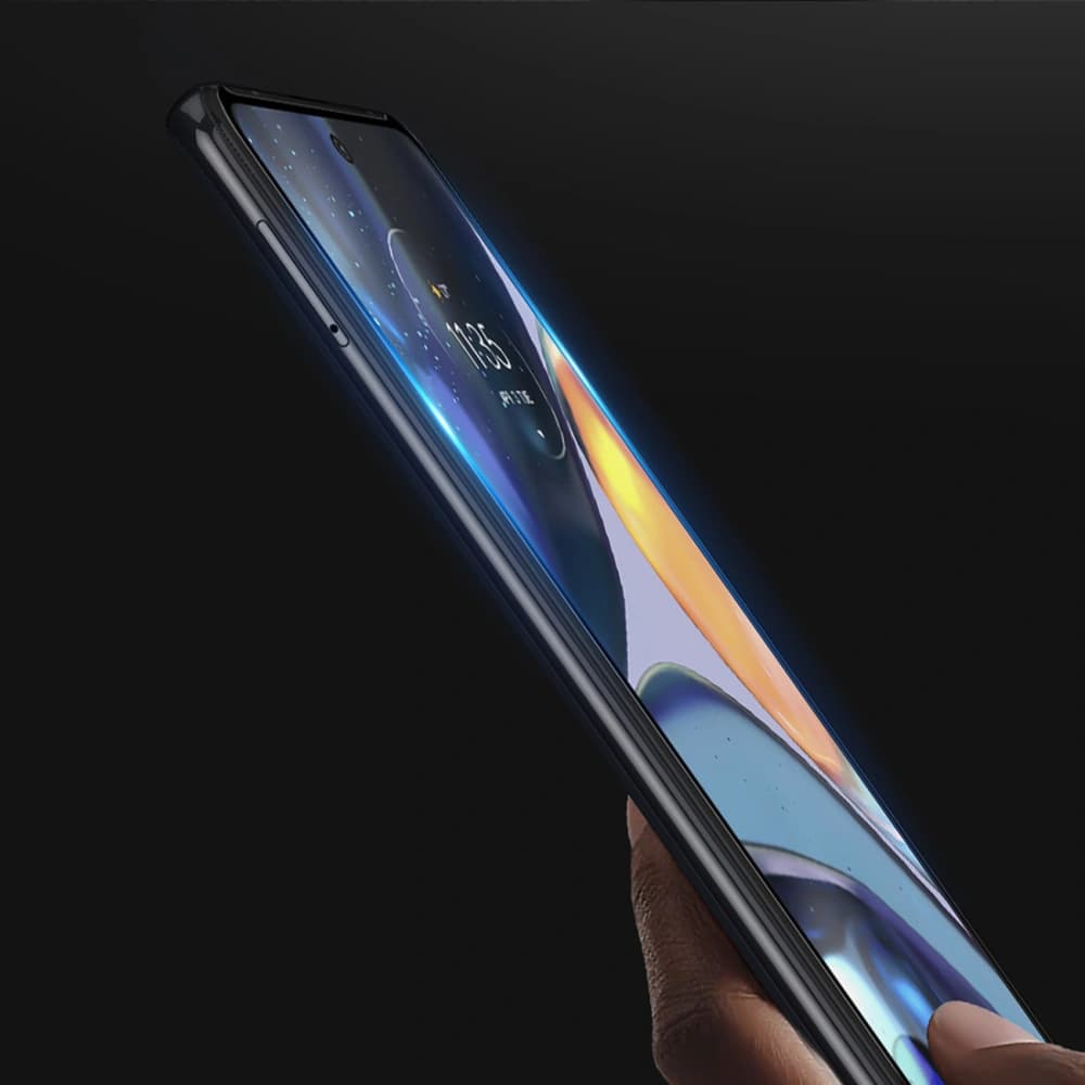 Sticlă temperată Dux Ducis 10D pentru Motorola Moto G22, neagră (compatibilă cu carcasele) - 4