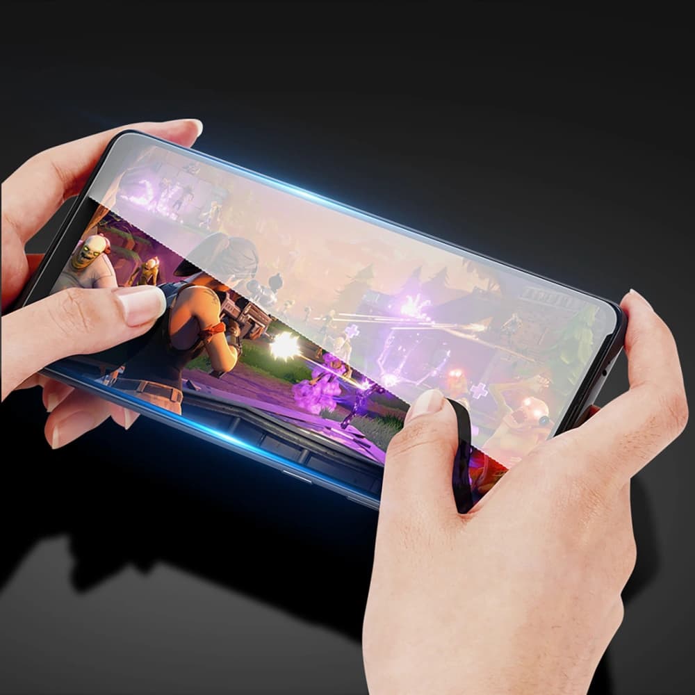 Sticlă temperată Dux Ducis 10D pentru Motorola Moto G22, neagră (compatibilă cu carcasele) - 7