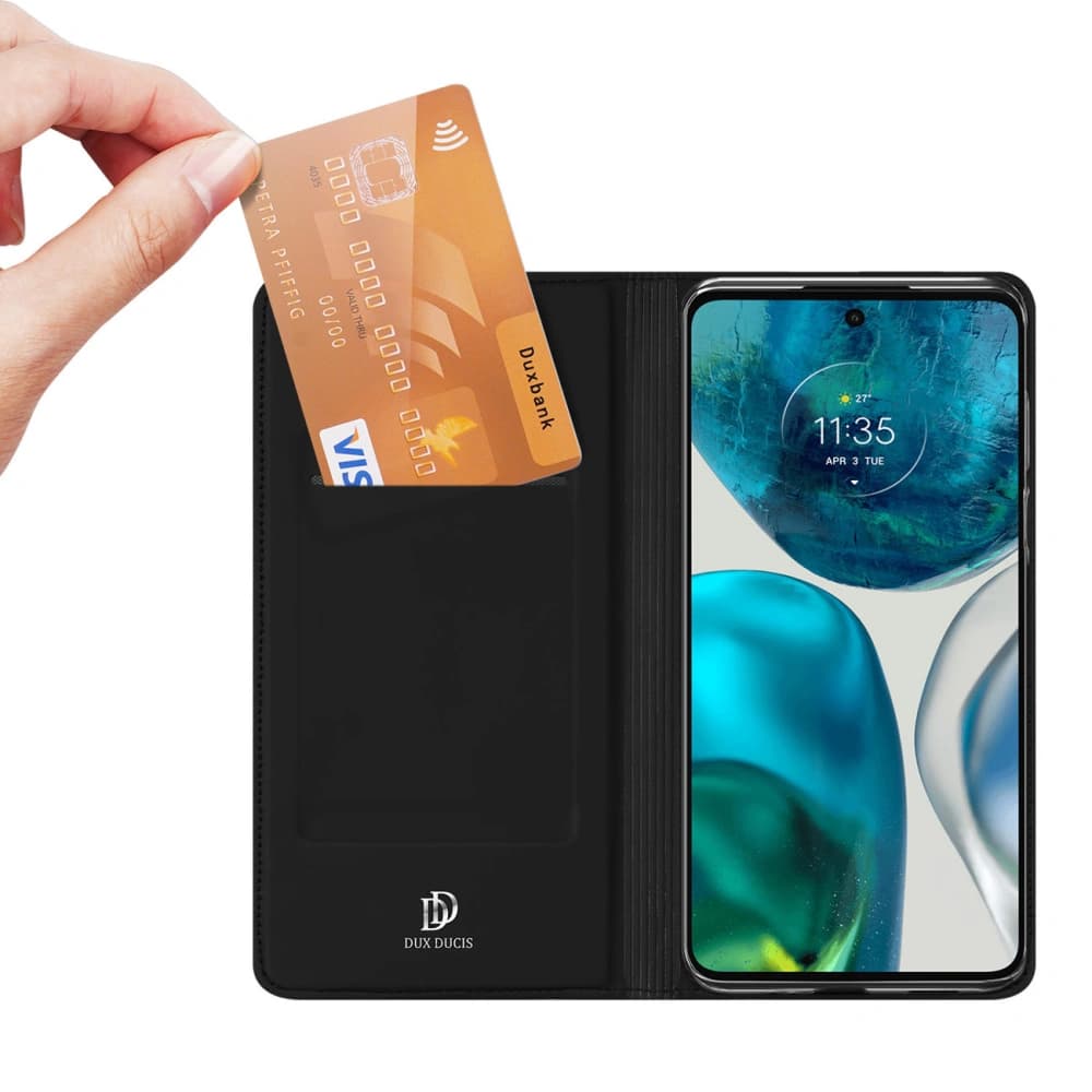 Dux Ducis Skin Pro Case für Motorola Moto G52 schwarz - 2