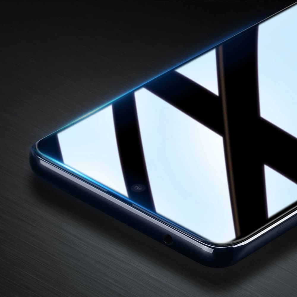 Edzett üveg Dux Ducis 10D Tempered Glass Motorola Moto G52 fekete (tokbarát) - 6