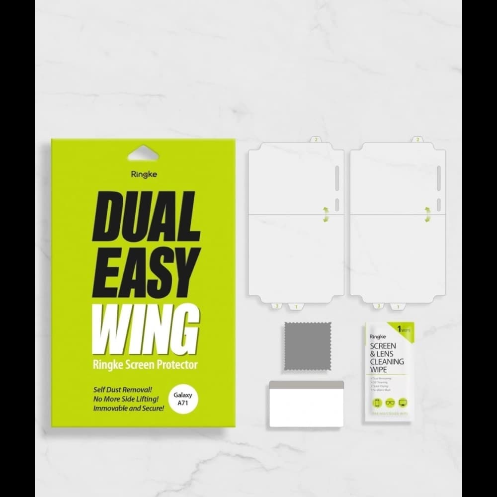 Ringke Dual Easy Wing Full Cover Samsung Galaxy A71 [2 PACK] - 12