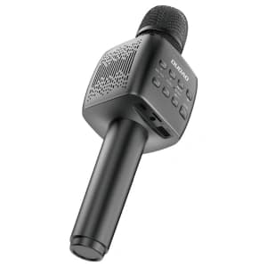 Dudao Wireless Karaoke Microphone Bluetooth 5.0 Black (Y16S)