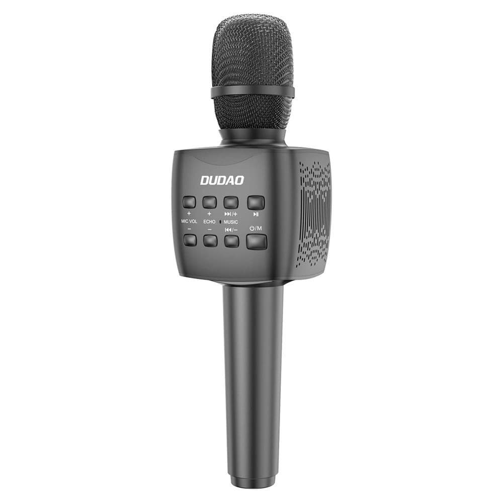 Dudao bezprzewodowy mikrofon do karaoke Bluetooth 5.0 czarny (Y16S) - 2