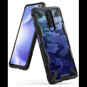 Ringke Fusion-X Design Pocophone X2/Redmi K30 Camo (Moro) Black