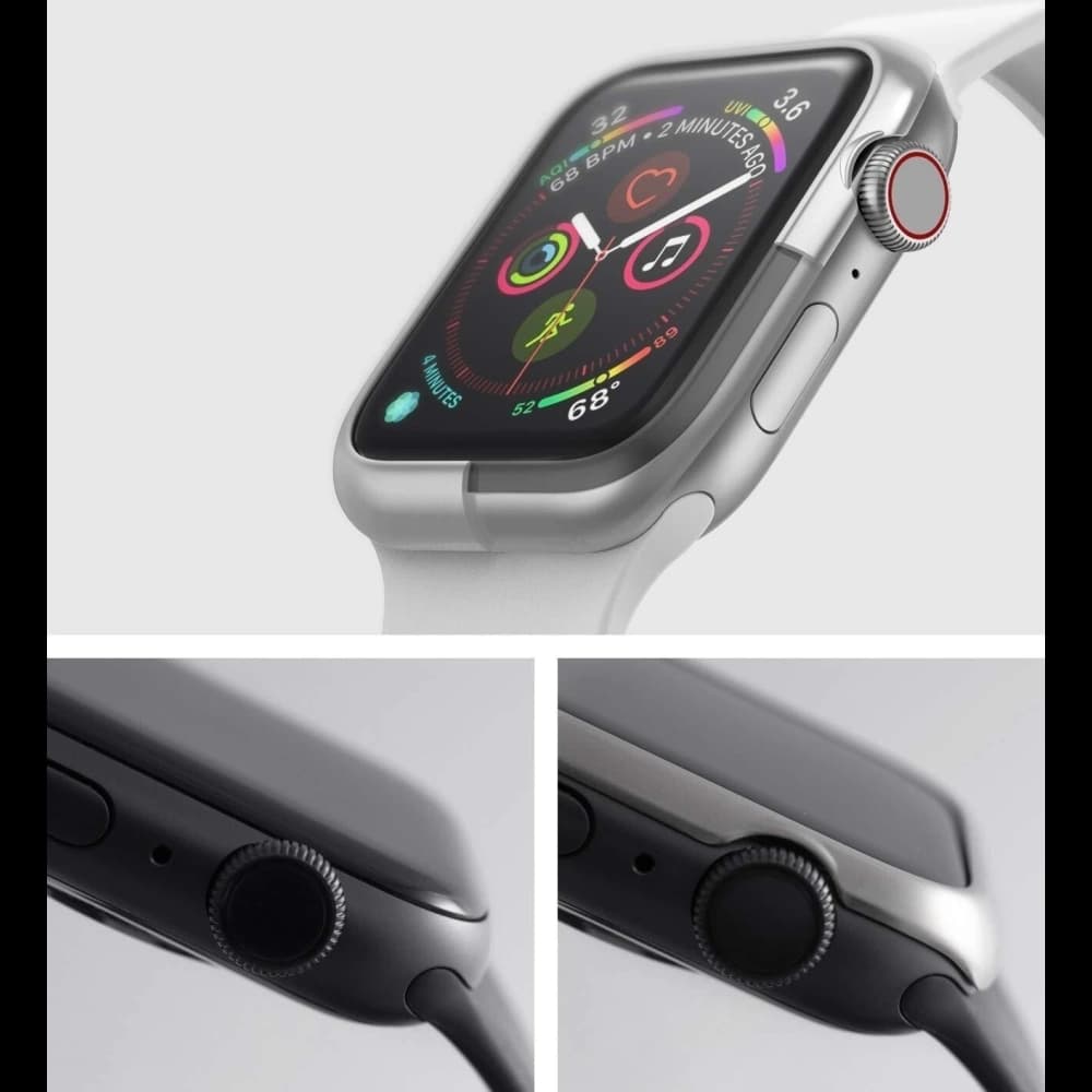 Ringke Bezel Styling Apple Watch 5/4 40mm Stainless Steel Matte Silver AW4-40-09 - 3