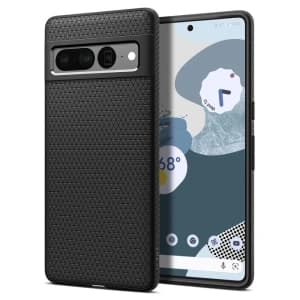 Case Spigen Liquid Air Google Pixel 7 Pro Matt Schwarz