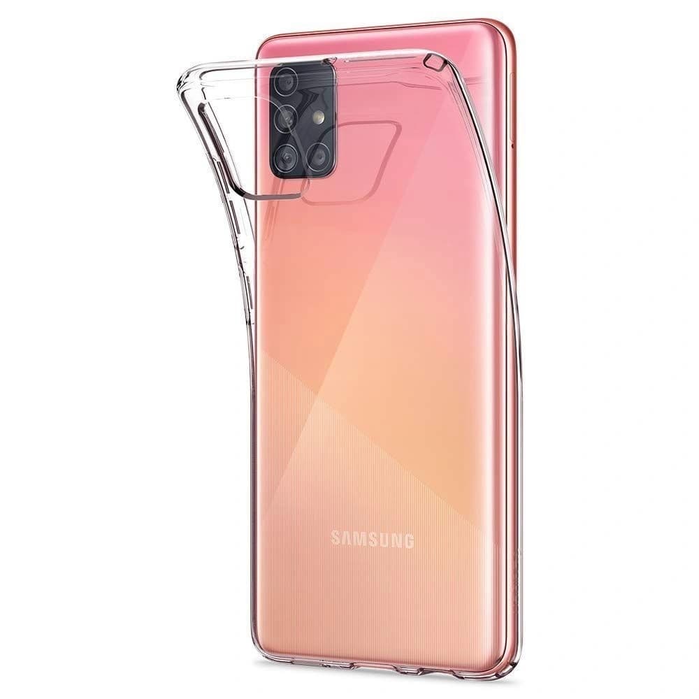Case Spigen Liquid Crystal Samsung Galaxy A71 Clear - 3